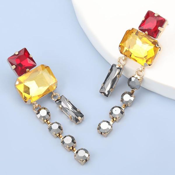 dangle & chandelier pauli manfi simple creative multilayer square glass rhinestone earrings women's fashion party jewelry accessories, Silver
dangle & chandelier pauli manfi simple creative multilayer square glass rhinestone earrings women's fashion party jewelry accessories, Silver
