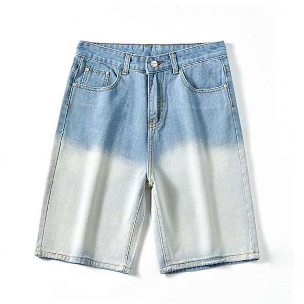 men's jeans 2022 summer men's thin denim shorts fashion gradient color loose casual straight pants wide leg half light blue dark
men's jeans 2022 summer men's thin denim shorts fashion gradient color loose casual straight pants wide leg half light blue dark