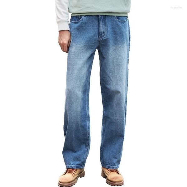 men's jeans summer slim fit breathable oversized men's hip hop denim street wear wide leg pants blue loose pantsmen's heat22
men's jeans summer slim fit breathable oversized men's hip hop denim street wear wide leg pants blue loose pantsmen's heat22