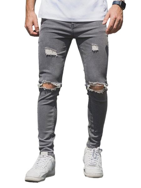 men ripped washed jeans h1ws#, Blue
men ripped washed jeans h1ws#, Blue