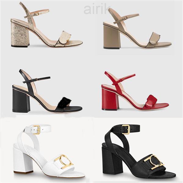 women lock it sandals luxury high heels metallic laminate leather mid-heel sandal suede designer sandals summer beach wedding shoes 35-41 lu, Black
women lock it sandals luxury high heels metallic laminate leather mid-heel sandal suede designer sandals summer beach wedding shoes 35-41 lu, Black