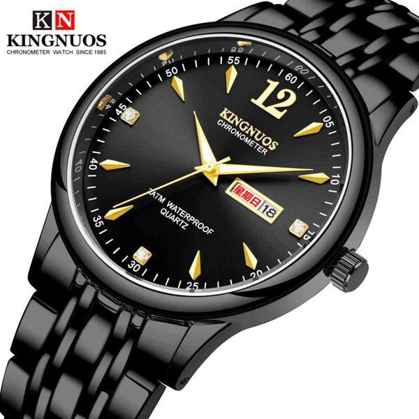 korean fashion couple solid steel band double calendar watch men's waterproof watch women's diamond studentwatch, Slivery;brown
korean fashion couple solid steel band double calendar watch men's waterproof watch women's diamond studentwatch, Slivery;brown