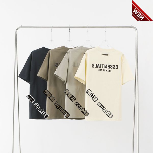 bear of god fog double thread essential letter short sleeve t-shirt casual men's and women's loose couple top, White;black
bear of god fog double thread essential letter short sleeve t-shirt casual men's and women's loose couple top, White;black