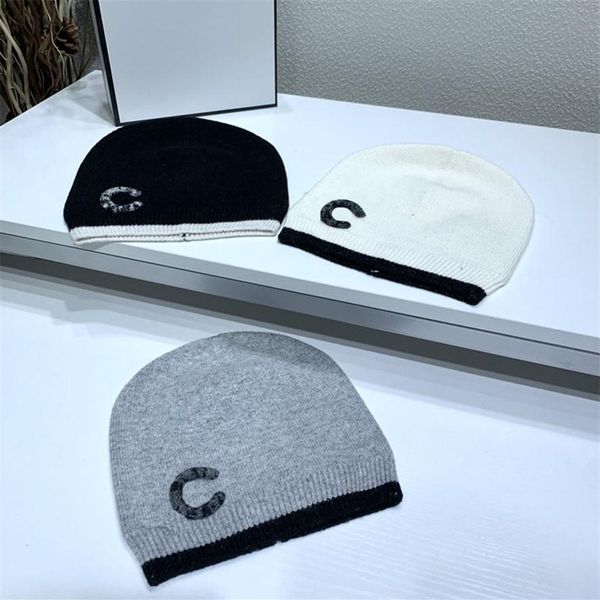 womens mens knitted hat fashion designer hats wool beanie caps winter street cap luxurys letters casquette habbly232h, Blue;gray
womens mens knitted hat fashion designer hats wool beanie caps winter street cap luxurys letters casquette habbly232h, Blue;gray