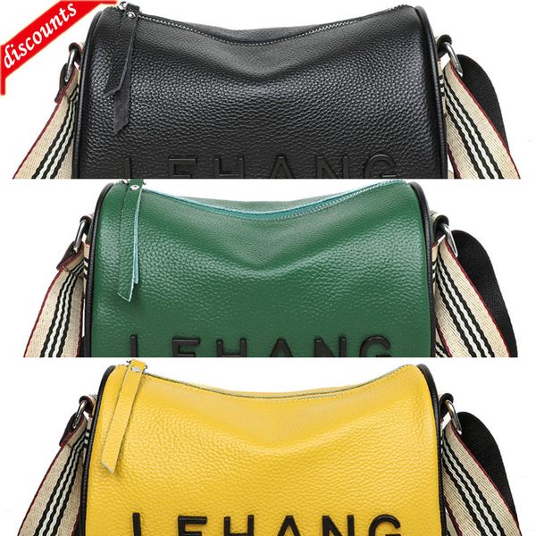 leather single women's new simple letter wide belt cylinder quality shoulder messenger bag lady handbags
leather single women's new simple letter wide belt cylinder quality shoulder messenger bag lady handbags