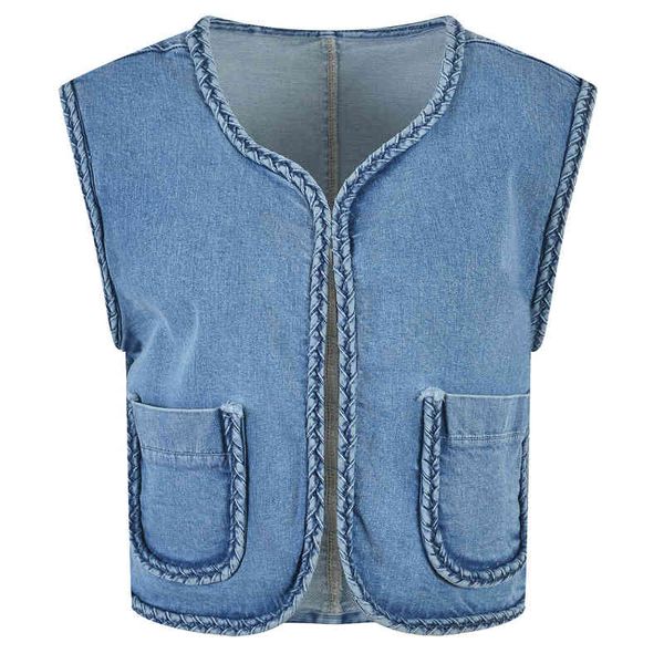 two piece dress french style denim suit summer woven fried dough twist straight tube pants sleeveless vest coat nupx, White
two piece dress french style denim suit summer woven fried dough twist straight tube pants sleeveless vest coat nupx, White