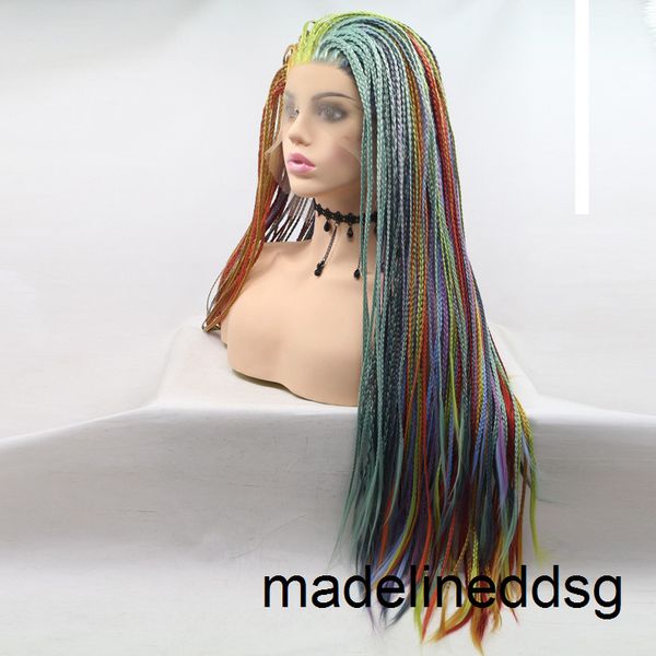 colorfuly cosply bomb glance dreadlock synthetic hair crochet braid omber lace front braiding women curly wigs fiber wig xax8, Black
colorfuly cosply bomb glance dreadlock synthetic hair crochet braid omber lace front braiding women curly wigs fiber wig xax8, Black