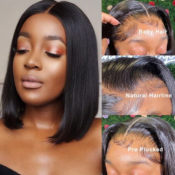lx brand bob lace front wig human hair bob wig brazilian hair wigs remy150 4x4 closure wig straight lace front lace frontal wigfactory, Black
lx brand bob lace front wig human hair bob wig brazilian hair wigs remy150 4x4 closure wig straight lace front lace frontal wigfactory, Black