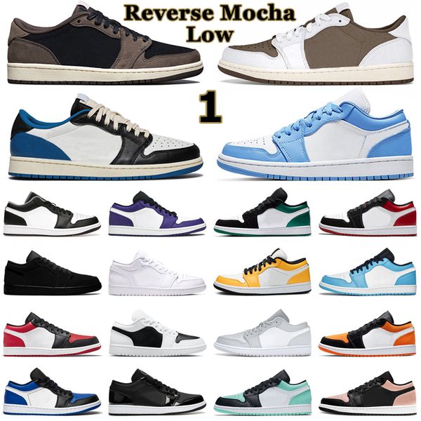 1 low og reverse mocha 1s basketball shoes men women unc bred shadow toe wolf grey pine green white camo mens trainers outdoor sports sneake
1 low og reverse mocha 1s basketball shoes men women unc bred shadow toe wolf grey pine green white camo mens trainers outdoor sports sneake
