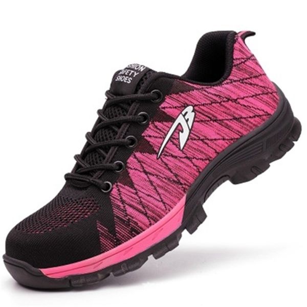 fashion summer women steel toe punctureproof safety casual work shoes outdoor sneakers breathable mesh boots 210315, Black;brown
fashion summer women steel toe punctureproof safety casual work shoes outdoor sneakers breathable mesh boots 210315, Black;brown