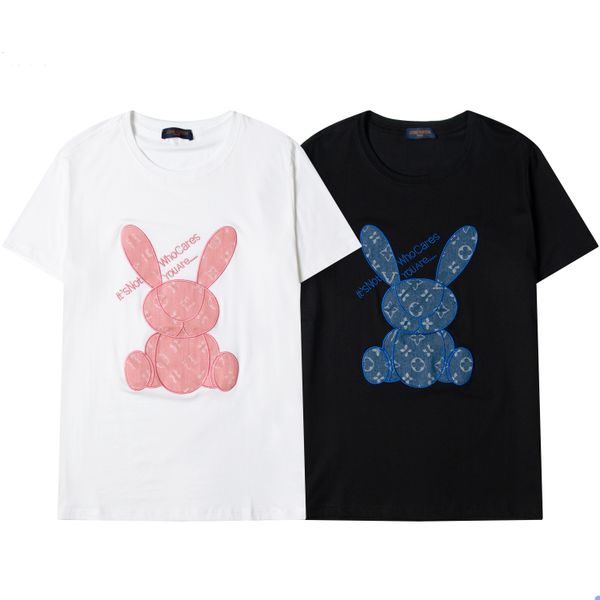 mens designer t shirt summer streetwear short sleeve men women hip hop tee, White;black
mens designer t shirt summer streetwear short sleeve men women hip hop tee, White;black