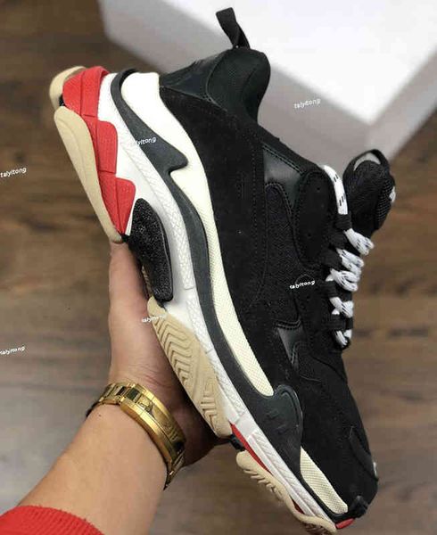 new triple-s casual shoes men's and women's sneakers shoe signerde lmixed color thick low dad shoe large size36-45, Black
new triple-s casual shoes men's and women's sneakers shoe signerde lmixed color thick low dad shoe large size36-45, Black