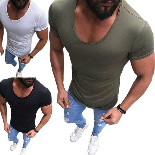 men's tee t shirt solid color crew neck casual daily short sleeve cotton basic streetwear muscle green white black / sports / summer 3
men's tee t shirt solid color crew neck casual daily short sleeve cotton basic streetwear muscle green white black / sports / summer 3