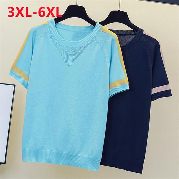 women's plus size t-shirt large women's wear thin hollow out short sleeve round neck, Black
women's plus size t-shirt large women's wear thin hollow out short sleeve round neck, Black