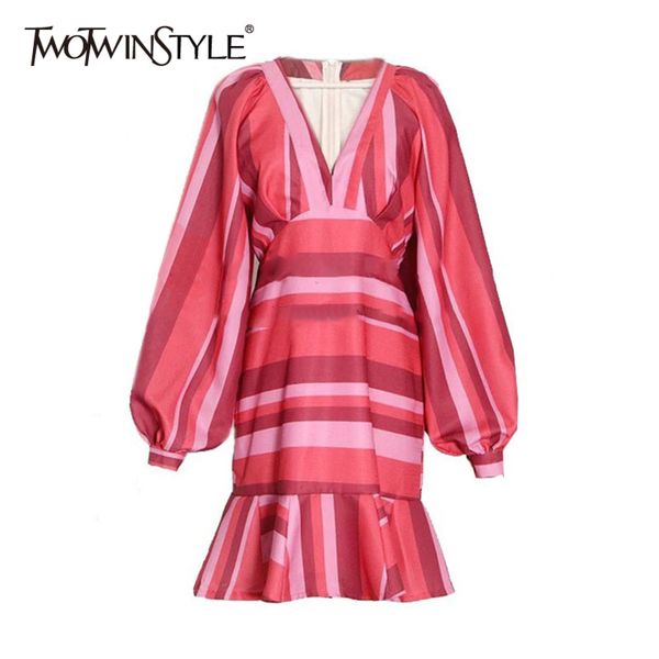 hit color elegant dress for women v neck long sleeve high waist mini striped dresses female fashion spring 210423, Black;gray
hit color elegant dress for women v neck long sleeve high waist mini striped dresses female fashion spring 210423, Black;gray
