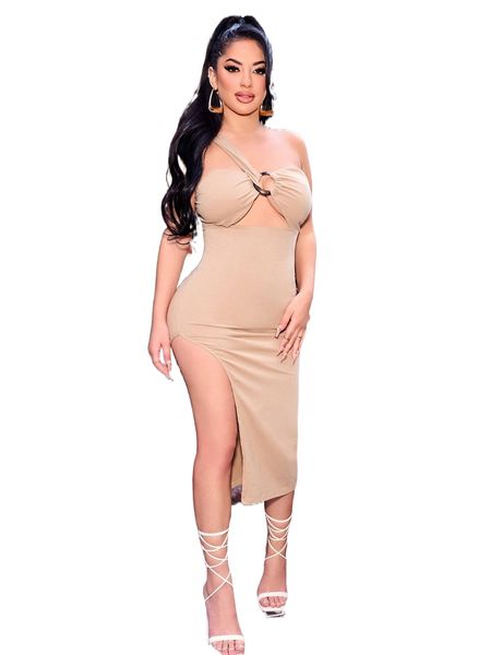 murillo twins x cut out o-ring front one shoulder slit thigh dress w1ux#, Black;gray
murillo twins x cut out o-ring front one shoulder slit thigh dress w1ux#, Black;gray