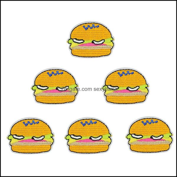 sewing notions tools apparel 10 pcs hamburgeres badges for clothing iron embroidered applique sew ones accessories clothes drop delivery 2, Black
sewing notions tools apparel 10 pcs hamburgeres badges for clothing iron embroidered applique sew ones accessories clothes drop delivery 2, Black