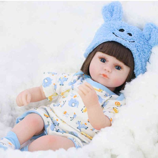 42cm reborn doll lifelike newborn simulation baby enamel dolls toy girls accompany doll for children brithday christmas gifts aa220325
42cm reborn doll lifelike newborn simulation baby enamel dolls toy girls accompany doll for children brithday christmas gifts aa220325
