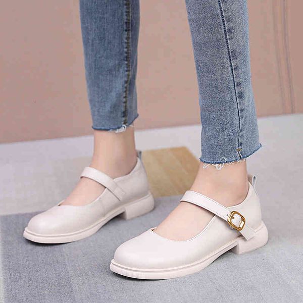 dress shoes korean simple cow belt buckle mary jane shoes spring and autumn literary round head comfortable large women's single zk18, Black
dress shoes korean simple cow belt buckle mary jane shoes spring and autumn literary round head comfortable large women's single zk18, Black