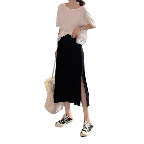 korean version of thin loose drape skirt mid-length split black female summer a-line skirts j43m#
korean version of thin loose drape skirt mid-length split black female summer a-line skirts j43m#