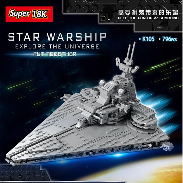 movie space wars series building blocks star destroyer assembled children's educational toy gift2481
movie space wars series building blocks star destroyer assembled children's educational toy gift2481
