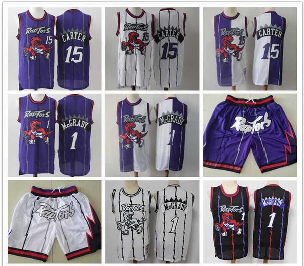 toronto''raptors''men jersey purple vince 15 carter tracy 1 mcgrady shorts basketball jerseys, Black;red 
toronto''raptors''men jersey purple vince 15 carter tracy 1 mcgrady shorts basketball jerseys, Black;red