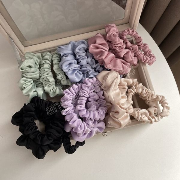3 pcs/set woman fashion scrunchies satin hair ties girls ponytail holders rubber band elastic hairband hair accessories 3 size, Slivery;white
3 pcs/set woman fashion scrunchies satin hair ties girls ponytail holders rubber band elastic hairband hair accessories 3 size, Slivery;white