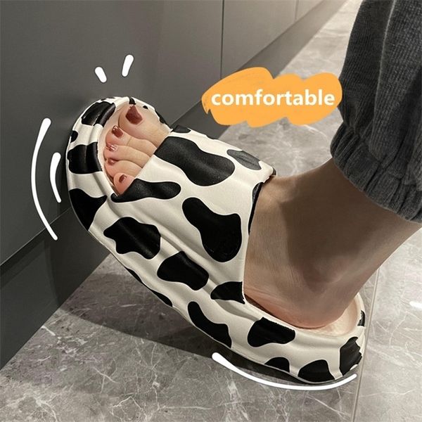 fashion summer slipper cute cow open toe low platform flip flops soft indoor flat beach slides shoes 220616, Black
fashion summer slipper cute cow open toe low platform flip flops soft indoor flat beach slides shoes 220616, Black