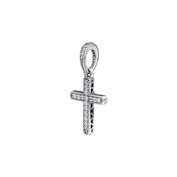 authentic 925 sterling silver beads classic cross charms fits european pandora style jewelry bracelets & necklace diy gift for women 397571c, Black
authentic 925 sterling silver beads classic cross charms fits european pandora style jewelry bracelets & necklace diy gift for women 397571c, Black