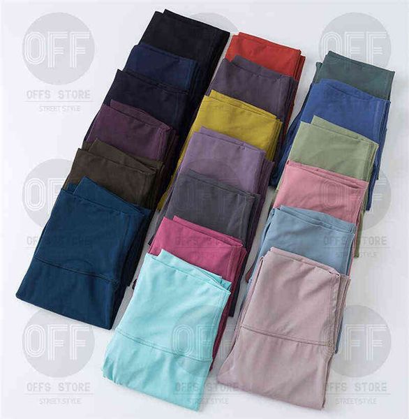 32 colors womens leggings designers yoga pants high waist align sports gym wear legging elastic fitness lady overall full tights workout, Black 
32 colors womens leggings designers yoga pants high waist align sports gym wear legging elastic fitness lady overall full tights workout, Black