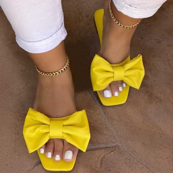 yucheng01 the latest fashion women ladies sandals flat bottom bowknot women's casual slippers, Black
yucheng01 the latest fashion women ladies sandals flat bottom bowknot women's casual slippers, Black
