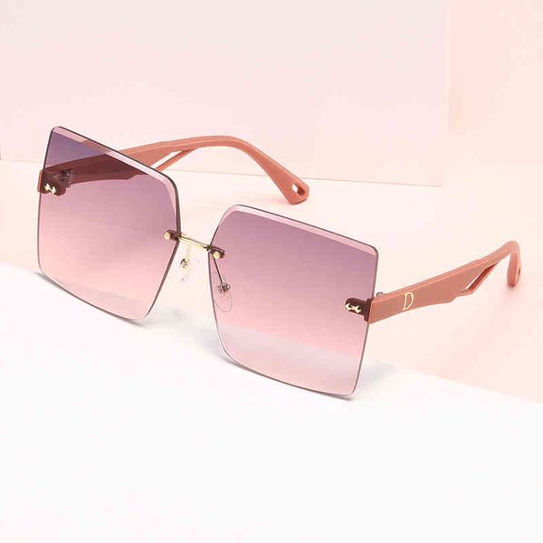 new d home rimless advanced big thin ultraviolet glassesfactory outlet fashion men's women's sunglasses2022 trendy latest sunglass, White;black
new d home rimless advanced big thin ultraviolet glassesfactory outlet fashion men's women's sunglasses2022 trendy latest sunglass, White;black