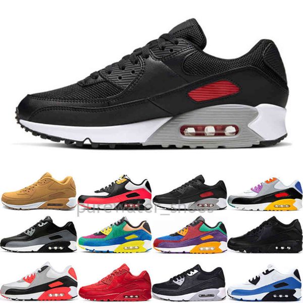 men women classic 90 casual shoes sneakers sports trainer cushion 90 mesh surface breathable sport shoe 36-45 without box pr8, Black
men women classic 90 casual shoes sneakers sports trainer cushion 90 mesh surface breathable sport shoe 36-45 without box pr8, Black