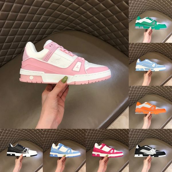 luxury trainer sneakers designer man shoes flowers and plants grain face cow leather emboss pattern rubber sartorial trainers size 39-44
luxury trainer sneakers designer man shoes flowers and plants grain face cow leather emboss pattern rubber sartorial trainers size 39-44