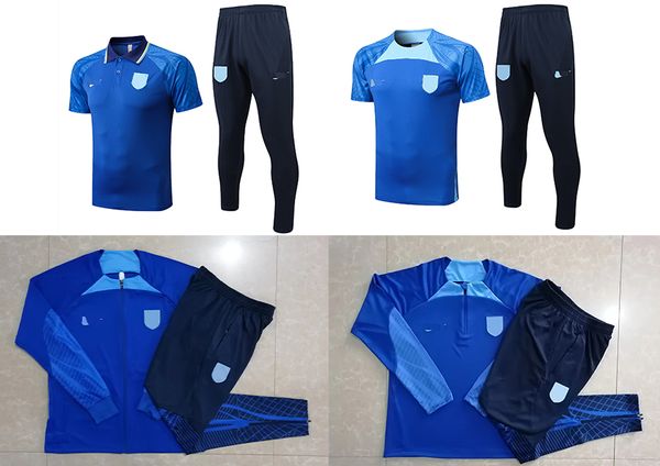 22 23 england soccer fans men's tracksuits logo embroidery soccer training clothing outdoor jogging shirt, Gray
22 23 england soccer fans men's tracksuits logo embroidery soccer training clothing outdoor jogging shirt, Gray