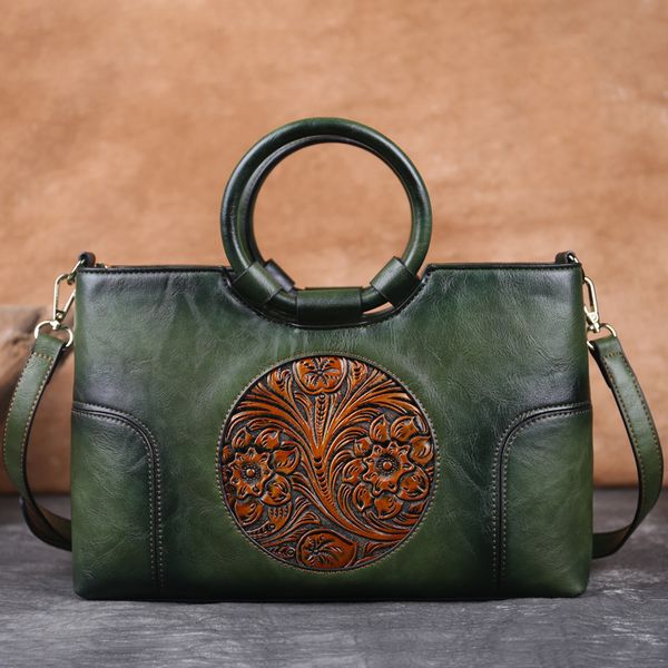 new leather women handbag retro handmade embossed shoulder bag for women large capacity female messenger bags
new leather women handbag retro handmade embossed shoulder bag for women large capacity female messenger bags