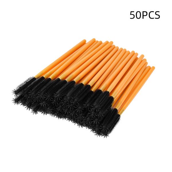 golden rod blackhead beauty makeup household eyebrow brush pineapple type disposable silicone eyelash brush 50pcs
golden rod blackhead beauty makeup household eyebrow brush pineapple type disposable silicone eyelash brush 50pcs
