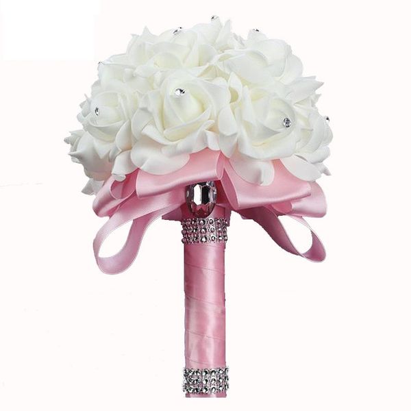 wedding flowers pink red blue white satin romantic wedding bouquet bridesmaid decoration foam rose bridal
wedding flowers pink red blue white satin romantic wedding bouquet bridesmaid decoration foam rose bridal