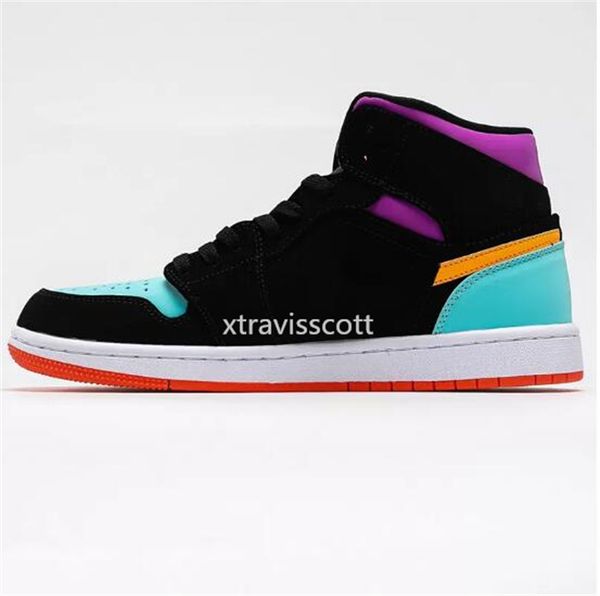 shoes mens jumpman 1 mid trainers mid multicolor basketball shoe teal/purple/orange red/pink sports sneakers size 36-47
shoes mens jumpman 1 mid trainers mid multicolor basketball shoe teal/purple/orange red/pink sports sneakers size 36-47