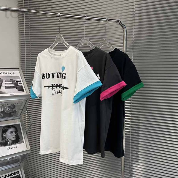 women's t-shirt designer ins versatile fashion brand t-shirt 2022 spring summer new foam love bv letter cuffs contrast color short slee, White
women's t-shirt designer ins versatile fashion brand t-shirt 2022 spring summer new foam love bv letter cuffs contrast color short slee, White