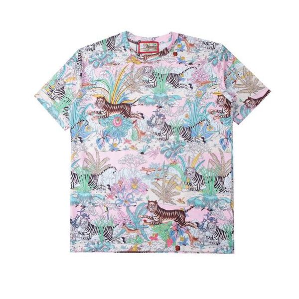 2022ss spring/summer trend fashion short sleeve t-shirt jacquard women's men's clothing size: m~xxxl color: black and white o3a121, Black;brown
2022ss spring/summer trend fashion short sleeve t-shirt jacquard women's men's clothing size: m~xxxl color: black and white o3a121, Black;brown