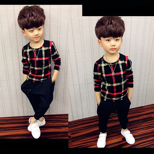boy clothing tshirts kids spring autumn children t shirts for baby boys long sleeve t shirts toddlers 100160 plaid 220620, Blue
boy clothing tshirts kids spring autumn children t shirts for baby boys long sleeve t shirts toddlers 100160 plaid 220620, Blue