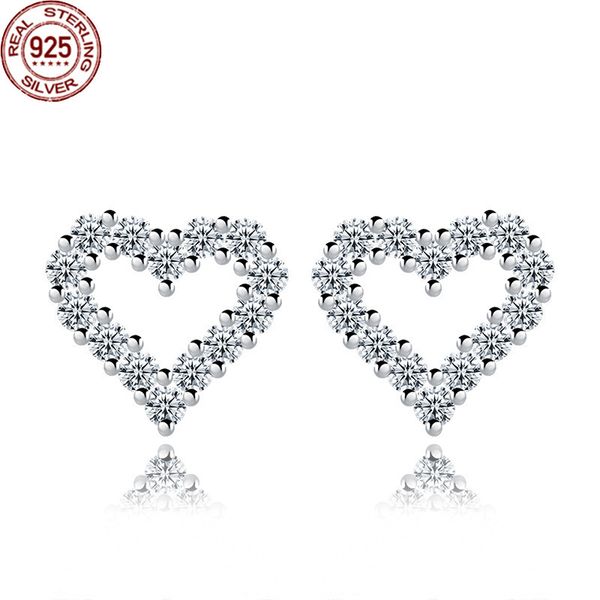 new s925 sterling silver earrings charms female korean temperament zircon inlaid heart-shaped small fragrant mixed batch fine fashion, Golden
new s925 sterling silver earrings charms female korean temperament zircon inlaid heart-shaped small fragrant mixed batch fine fashion, Golden