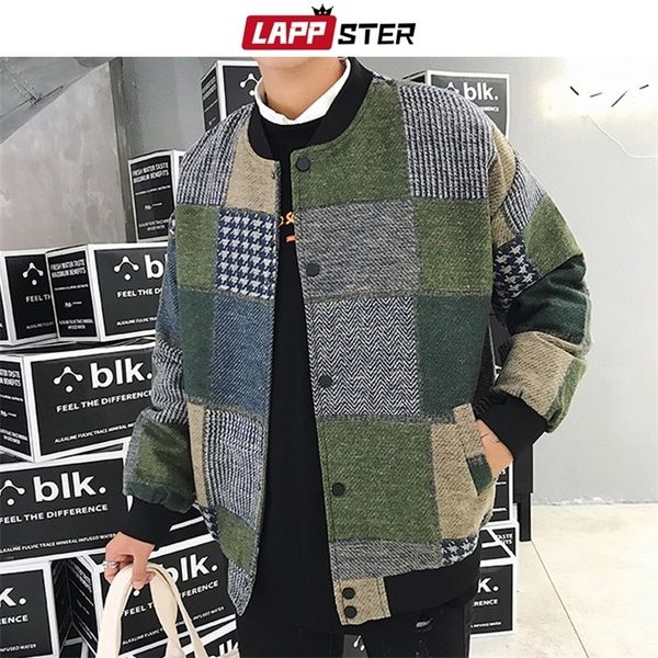 lappster autumn men harajuku plaid bomber jackets mens japanese streetwear windbreaker korean fashions baseball jackets 201118, Black;brown
lappster autumn men harajuku plaid bomber jackets mens japanese streetwear windbreaker korean fashions baseball jackets 201118, Black;brown