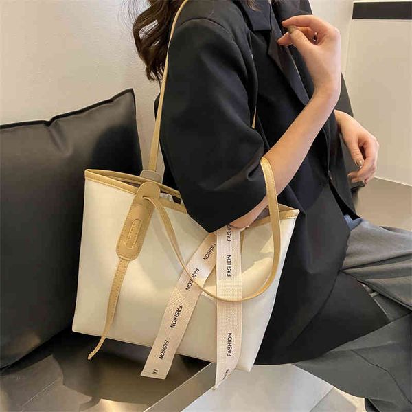 bags handbags high capacity female 2022 style foreign college students' class commuting fashion texture ribbon tote, Black;red
bags handbags high capacity female 2022 style foreign college students' class commuting fashion texture ribbon tote, Black;red