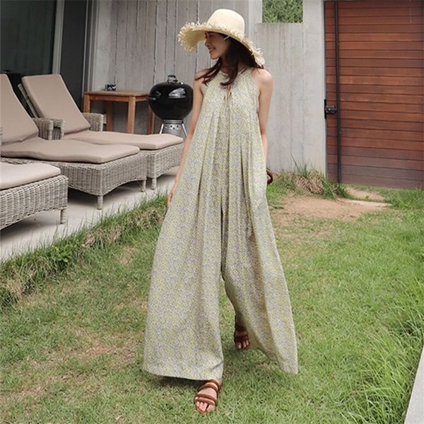 johnature summer print large size sleeveless v-neck korean casual jumpsuits new 2 colors halter bohemia long playsuits t200509, Black;white
johnature summer print large size sleeveless v-neck korean casual jumpsuits new 2 colors halter bohemia long playsuits t200509, Black;white