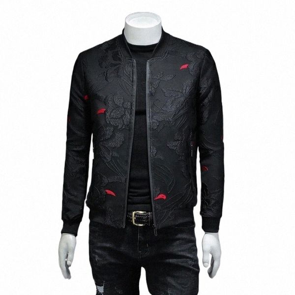men's jackets 2022 autumn floral jacket men fashion vintage business bomber jacquard masculinas casual slim coat man m-4xl 090r#, Black;brown
men's jackets 2022 autumn floral jacket men fashion vintage business bomber jacquard masculinas casual slim coat man m-4xl 090r#, Black;brown