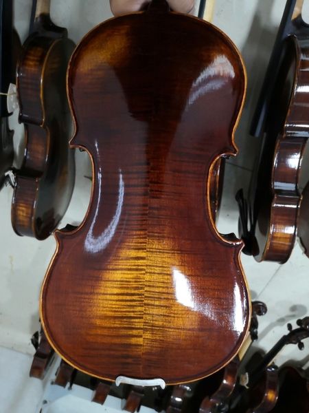 handmade violin 4/4 3/4 solid wood natural stripes violin brown children beginner playing musical instruments with brazil bow
handmade violin 4/4 3/4 solid wood natural stripes violin brown children beginner playing musical instruments with brazil bow