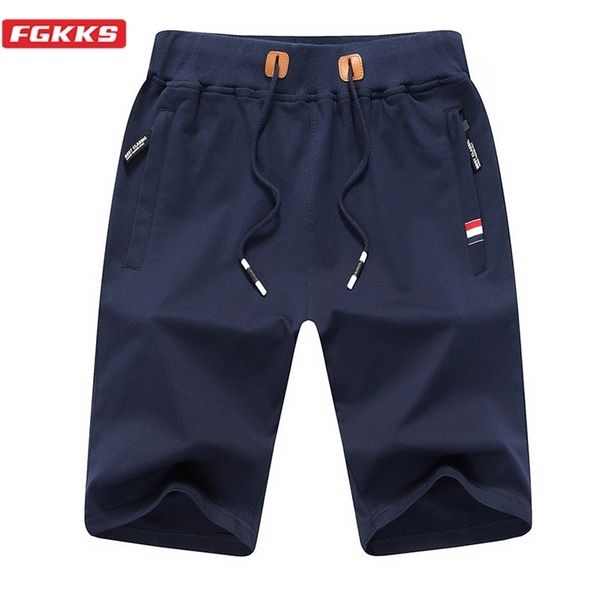 fgkks quality brand men casual shorts summer male fashion short men's solid color fitness breathable 220407, White;black
fgkks quality brand men casual shorts summer male fashion short men's solid color fitness breathable 220407, White;black