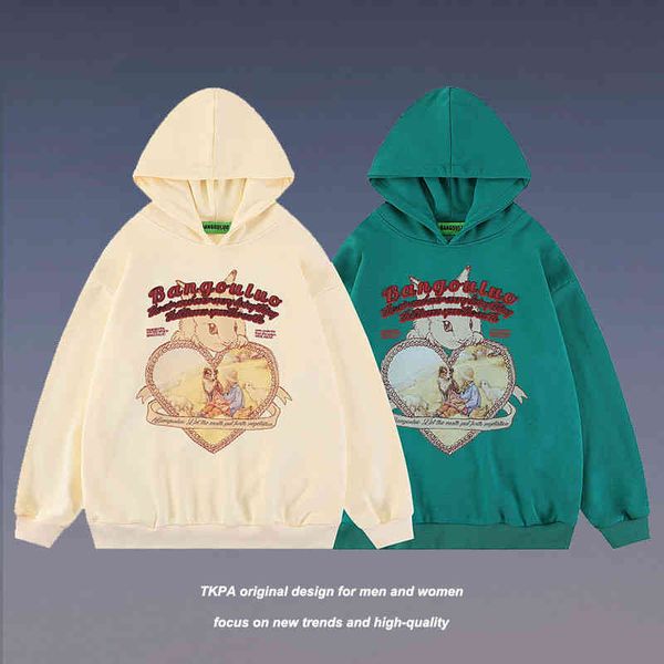 tkpa printed hoodie for men and women 2022 new loose street high pullover ins, Black
tkpa printed hoodie for men and women 2022 new loose street high pullover ins, Black